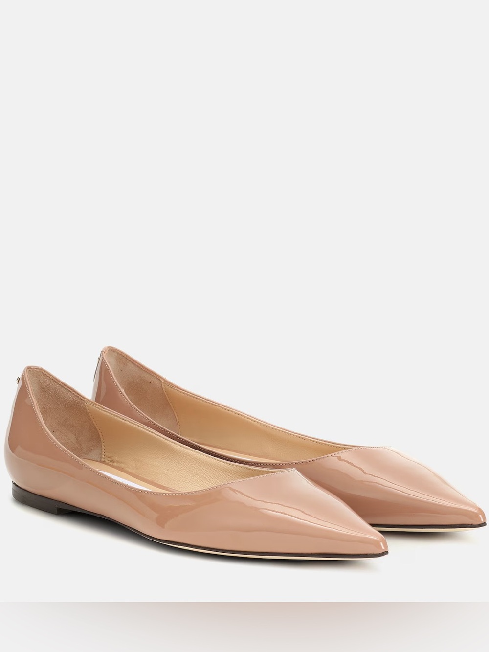Jimmy Choo Patent Leather Flats
